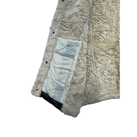 Woolrich Womens Outdoor Faux Leather Sherpa Lined Vest Medium Brown Leaf - Picture 7 of 13